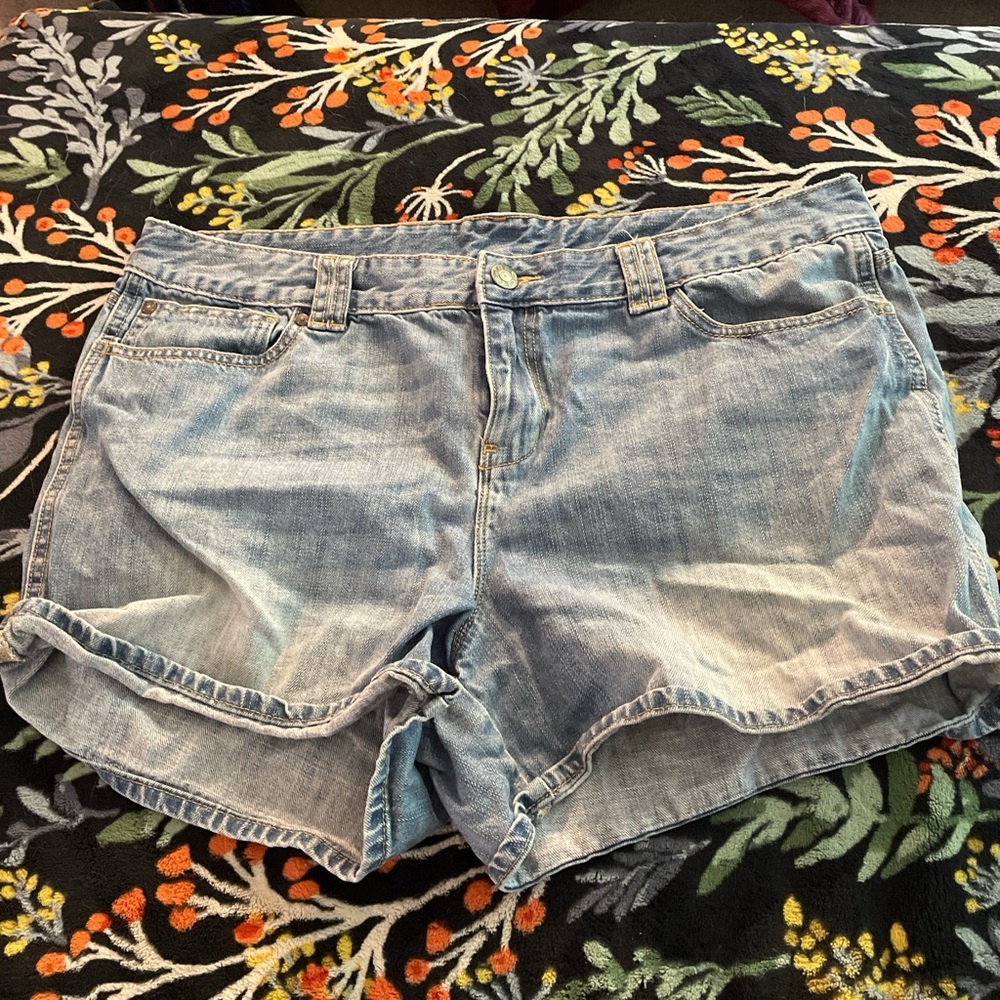 GAP Light Blue Jean Shorts for Women